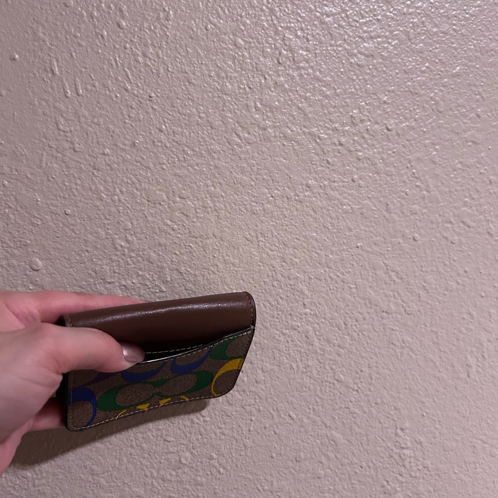 Coach Chain Compact Wallet - Picture 3 of 4